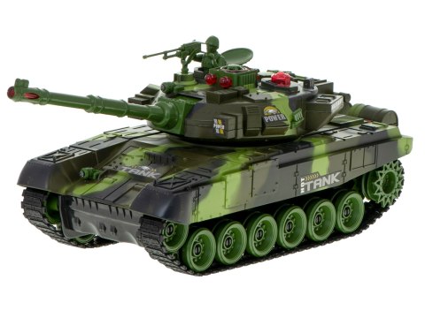 Czołg zdalnie sterowany na pilota RC Big War Tank 9995 duży 2.4 GHz zielony Czołg zdalnie sterowany na pilota RC Big War Tank 9995 duży 2.4 GHz zielony