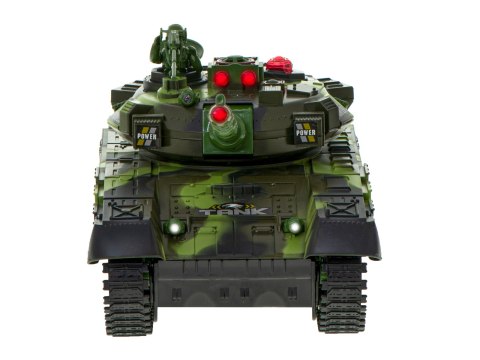 Czołg zdalnie sterowany na pilota RC Big War Tank 9995 duży 2.4 GHz zielony Czołg zdalnie sterowany na pilota RC Big War Tank 9995 duży 2.4 GHz zielony