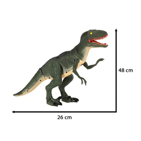 Dinozaur zdalnie sterowany na pilota RC Velociraptor + dźwięki Dinozaur zdalnie sterowany na pilota RC Velociraptor + dźwięki