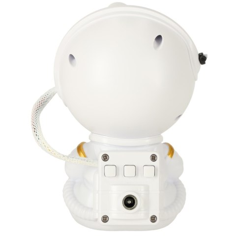 Lampka nocna dla dzieci projektor gwiazd astronauta z gwiazdką na pilot biała Lampka nocna dla dzieci projektor gwiazd astronauta z gwiazdką na pilot biała