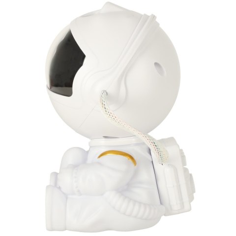 Lampka nocna dla dzieci projektor gwiazd astronauta z gwiazdką na pilot biała Lampka nocna dla dzieci projektor gwiazd astronauta z gwiazdką na pilot biała