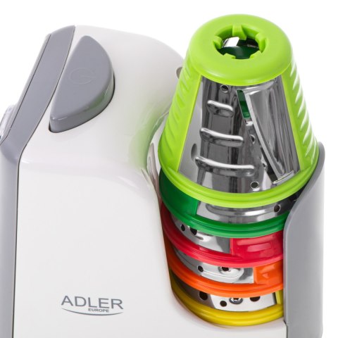 Szatkownica do warzyw Adler AD 4815 z 5 nasadkami Szatkownica do warzyw Adler AD 4815 z 5 nasadkami