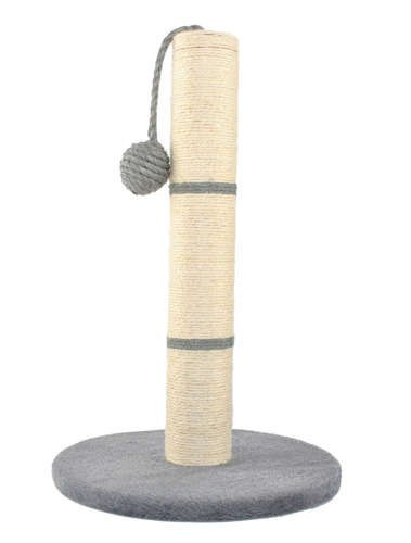 Drapak dla kota - słupek szary 45cm Drapak dla kota - słupek szary 45cm