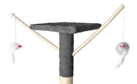 Drzewko dla kota 138cm szare Drzewko dla kota 138cm szare