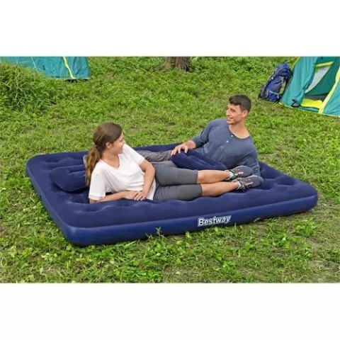 Materac dwuosobowy z pompką - BESTWAY 67374 Materac dwuosobowy z pompką - BESTWAY 67374