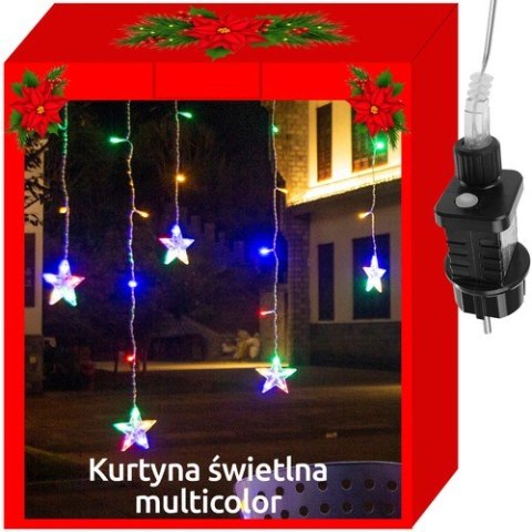 Kurtyna świetlna 108LED - multikolor 31V KŚ11319 Kurtyna świetlna 108LED - multikolor 31V KŚ11319