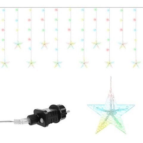 Kurtyna świetlna 108LED - multikolor 31V KŚ11319 Kurtyna świetlna 108LED - multikolor 31V KŚ11319