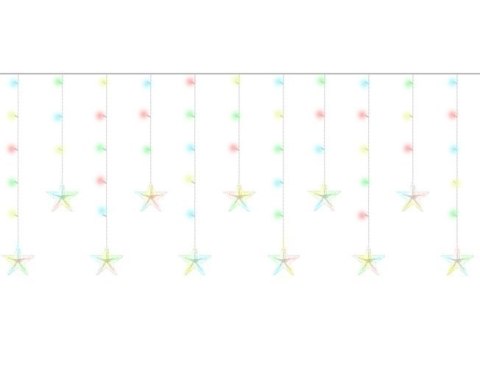 Kurtyna świetlna 108LED - multikolor 31V KŚ11319 Kurtyna świetlna 108LED - multikolor 31V KŚ11319