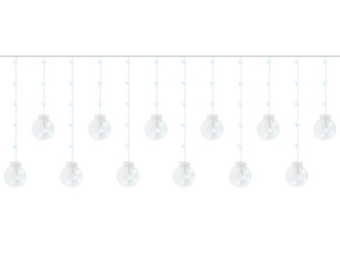 Kurtyna świetlna 108LED - zimny biały 31V KŚ11347 Kurtyna świetlna 108LED - zimny biały 31V KŚ11347