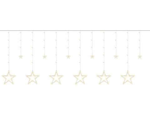 Kurtyna świetlna 138LED - ciepły biały 31V KŚ11317 Kurtyna świetlna 138LED - ciepły biały 31V KŚ11317