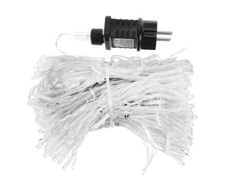 Kurtyna świetlna 300LED - zimny biały 31V KŚ11333 Kurtyna świetlna 300LED - zimny biały 31V KŚ11333