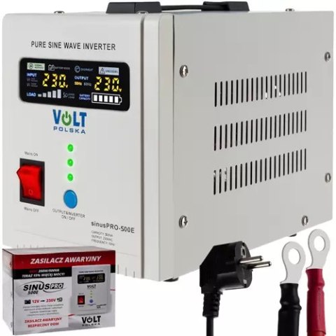 Zasilacz awaryjny UPS SINUS PRO 500E 12/230V Zasilacz awaryjny UPS SINUS PRO 500E 12/230V