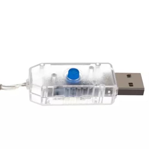 Kurtyna świetlna 136LED USB ciepły biały KŚ19738 Kurtyna świetlna 136LED USB ciepły biały KŚ19738