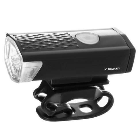 Lampka rowerowa LED USB + tylne światło 23679 Lampka rowerowa LED USB + tylne światło 23679