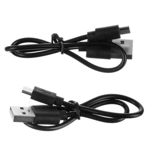Lampka rowerowa LED USB + tylne światło 23679 Lampka rowerowa LED USB + tylne światło 23679