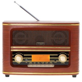 Adler | AD 1187 | Retro Radio | AUX in | Wooden | Alarm function