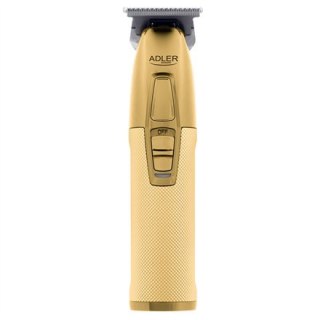 Adler | AD 2836g | Profesjonalny trymer | Bezprzewodowy | Liczba stopni długości 1 | Złoty
