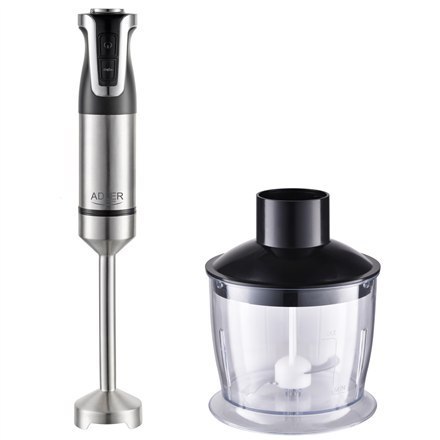 Adler | AD 4627 | Hand Blender Set | 1800 W | Number of speeds 20 | Turbo mode | Chopper | Stainless Steel/Black Adler | AD 4627 | Hand Blender Set | 1800 W | Number of speeds 20 | Turbo mode | Chopper | Stainless Steel/Black