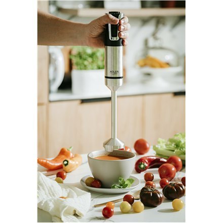 Adler | AD 4627 | Hand Blender Set | 1800 W | Number of speeds 20 | Turbo mode | Chopper | Stainless Steel/Black Adler | AD 4627 | Hand Blender Set | 1800 W | Number of speeds 20 | Turbo mode | Chopper | Stainless Steel/Black