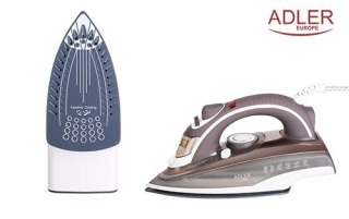 Adler | AD 5030 | Iron | Steam Iron | 3000 W | Water tank capacity 310 ml | Continuous steam 20 g/min | Brown