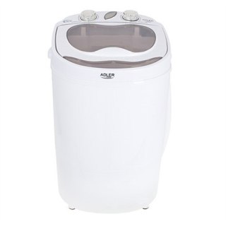 Adler | AD 8055 | Mini washing machine | Top loading | Washing capacity 3 kg | RPM | Depth 37 cm | Width 36 cm | White
