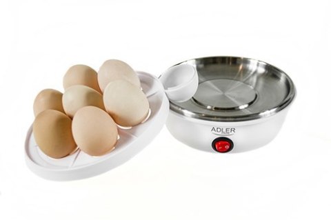 Adler | Egg Boiler | 450 W | AD 4459 | White | Eggs capacity 7 Adler | Egg Boiler | 450 W | AD 4459 | White | Eggs capacity 7