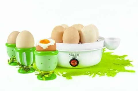 Adler | Egg Boiler | 450 W | AD 4459 | White | Eggs capacity 7 Adler | Egg Boiler | 450 W | AD 4459 | White | Eggs capacity 7