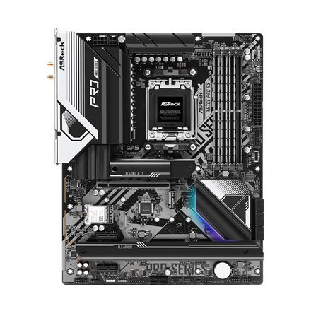 ASRock | X670E PRO RS | Processor family AMD | Processor socket AM5 | DDR5 DIMM | Memory slots 4 | Supported hard disk drive int ASRock | X670E PRO RS | Processor family AMD | Processor socket AM5 | DDR5 DIMM | Memory slots 4 | Supported hard disk drive int