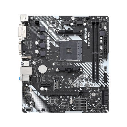 ASRock | B450M-HDV R4.0 | Processor family AMD | Processor socket AM4 | DDR4 DIMM | Memory slots 2 | Supported hard disk drive i ASRock | B450M-HDV R4.0 | Processor family AMD | Processor socket AM4 | DDR4 DIMM | Memory slots 2 | Supported hard disk drive i