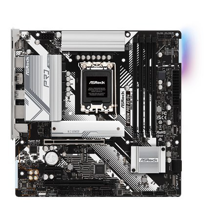 ASRock | B760M PRO RS/D4 | Processor family Intel | Processor socket LGA1700 | DDR4 DIMM | Supported hard disk drive interfaces