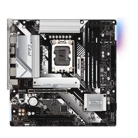 ASRock | B760M PRO RS/D4 | Processor family Intel | Processor socket LGA1700 | DDR4 DIMM | Supported hard disk drive interfaces