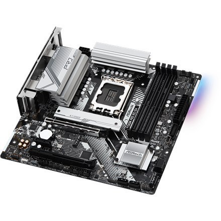 ASRock | B760M PRO RS/D4 | Processor family Intel | Processor socket LGA1700 | DDR4 DIMM | Supported hard disk drive interfaces