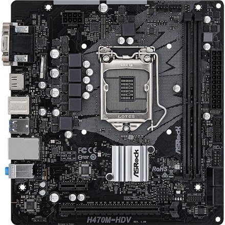 ASRock | Processor family Intel | Processor socket 1200 | DDR4 DIMM | Memory slots 2 | Supported hard disk drive interfaces SATA ASRock | Processor family Intel | Processor socket 1200 | DDR4 DIMM | Memory slots 2 | Supported hard disk drive interfaces SATA