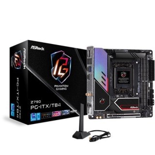 ASRock | Z790 PG-ITX/TB4 | Processor family Intel | Processor socket LGA1700 | DDR5 DIMM | Memory slots 2 | Supported hard disk