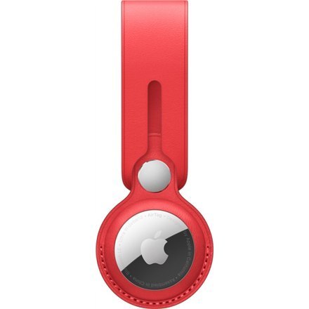 Apple | AirTag Leather Loop - (PRODUCT)RED Apple | AirTag Leather Loop - (PRODUCT)RED