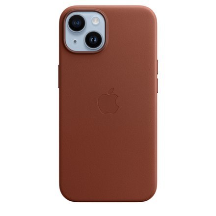 Apple | Back cover for mobile phone - MagSafe compatibility | iPhone 14 | Brown