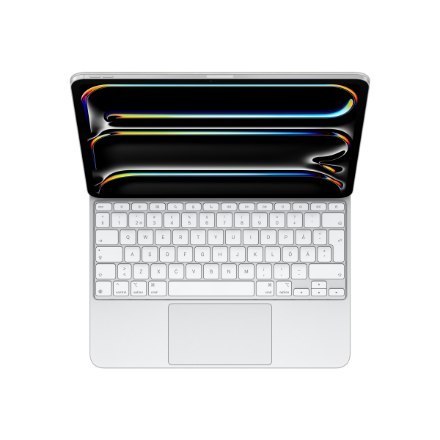 Apple Magic Keyboard for iPad Pro 13‑inch (M4) - SWE White | Apple Apple Magic Keyboard for iPad Pro 13‑inch (M4) - SWE White | Apple