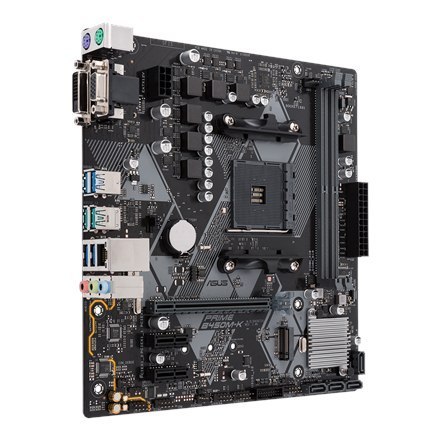 Asus | PRIME B450M-K II | Memory slots 2 | Number of SATA connectors | Chipset AMD B | Micro ATX | Processor family AMD | Proces Asus | PRIME B450M-K II | Memory slots 2 | Number of SATA connectors | Chipset AMD B | Micro ATX | Processor family AMD | Proces