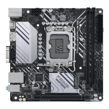 Asus | PRIME H610I-PLUS D4-CSM | Processor family Intel | Processor socket LGA1700 | DDR4 DIMM | Memory slots 2 | Supported har Asus | PRIME H610I-PLUS D4-CSM | Processor family Intel | Processor socket LGA1700 | DDR4 DIMM | Memory slots 2 | Supported har