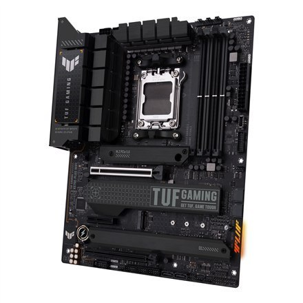 Asus | TUF X670E-PLUS | Processor family AMD | Processor socket AM5 | DDR5 DIMM | Memory slots 4 | Supported hard disk drive in Asus | TUF X670E-PLUS | Processor family AMD | Processor socket AM5 | DDR5 DIMM | Memory slots 4 | Supported hard disk drive in