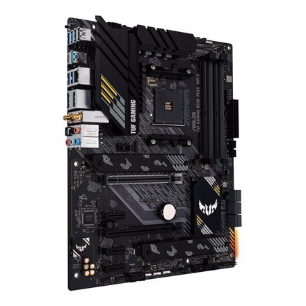Asus | TUF GAMING B550-PLUS WIFI II | Processor family AMD | Processor socket AM4 | DDR4 DIMM | Memory slots 4 | Supported hard