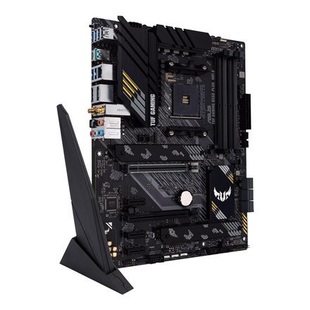 Asus | TUF GAMING B550-PLUS WIFI II | Processor family AMD | Processor socket AM4 | DDR4 DIMM | Memory slots 4 | Supported hard