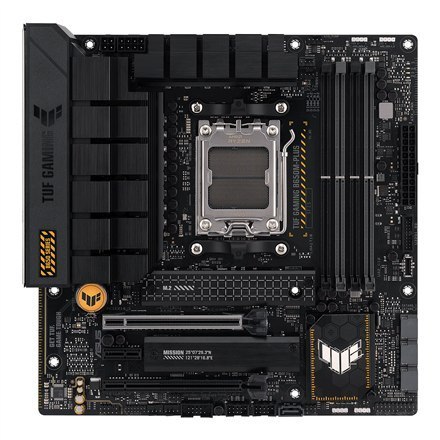 Asus | TUF GAMING B650M-PLUS | Processor family AMD | Processor socket AM5 | DDR5 DIMM | Memory slots 4 | Supported hard disk d Asus | TUF GAMING B650M-PLUS | Processor family AMD | Processor socket AM5 | DDR5 DIMM | Memory slots 4 | Supported hard disk d