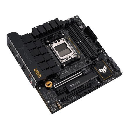 Asus | TUF GAMING B650M-PLUS | Processor family AMD | Processor socket AM5 | DDR5 DIMM | Memory slots 4 | Supported hard disk d Asus | TUF GAMING B650M-PLUS | Processor family AMD | Processor socket AM5 | DDR5 DIMM | Memory slots 4 | Supported hard disk d