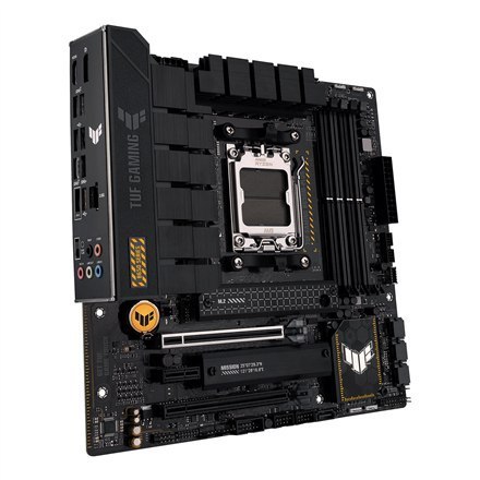 Asus | TUF GAMING B650M-PLUS | Processor family AMD | Processor socket AM5 | DDR5 DIMM | Memory slots 4 | Supported hard disk d Asus | TUF GAMING B650M-PLUS | Processor family AMD | Processor socket AM5 | DDR5 DIMM | Memory slots 4 | Supported hard disk d