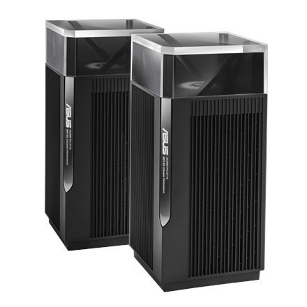 Asus | Wireless Wifi 6E Tri-band Gigabit Router | ZenWiFi Pro ET12 (2-Pack) | 802.11ax | 1148+4804+4804 Mbit/s | 10/100/1000/110 Asus | Wireless Wifi 6E Tri-band Gigabit Router | ZenWiFi Pro ET12 (2-Pack) | 802.11ax | 1148+4804+4804 Mbit/s | 10/100/1000/110