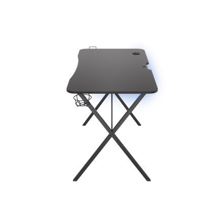 Biurko Genesis Holm 200 RGB z ergonomicznymi narożnikami prostokątnymi Biurko Genesis Holm 200 RGB z ergonomicznymi narożnikami prostokątnymi