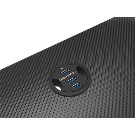 Biurko Genesis Holm 200 RGB z ergonomicznymi narożnikami prostokątnymi Biurko Genesis Holm 200 RGB z ergonomicznymi narożnikami prostokątnymi