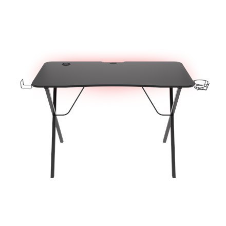 Biurko Genesis Holm 200 RGB z ergonomicznymi narożnikami prostokątnymi Biurko Genesis Holm 200 RGB z ergonomicznymi narożnikami prostokątnymi