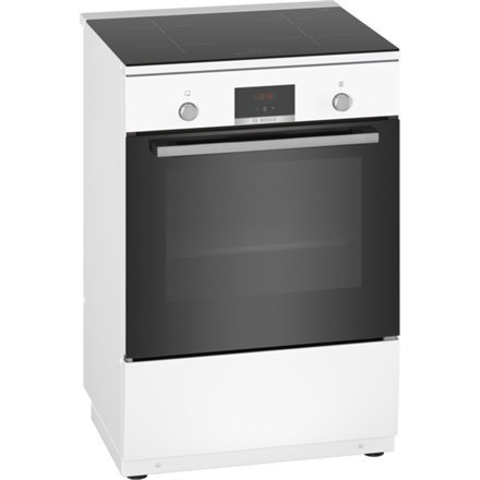 Bosch | Cooker | HLN39A020 | Hob type Induction | Oven type Electric | White | Width 60 cm | Grilling | LED | Depth 60 cm | 66 L Bosch | Cooker | HLN39A020 | Hob type Induction | Oven type Electric | White | Width 60 cm | Grilling | LED | Depth 60 cm | 66 L